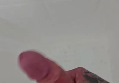Masturbating in the Shower