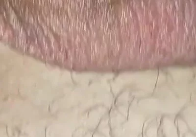 Femboy's Fuck Hole in the Hot Cum of a Horny Daddy's Bareback Fuck