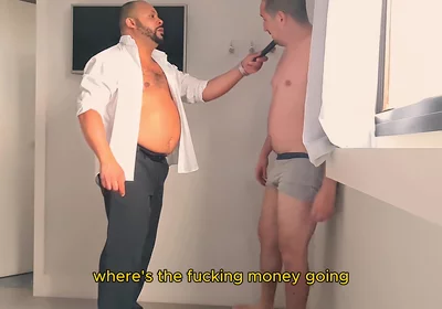 Bearzinho Black - the Debt Collector’s Bondage Interrogation