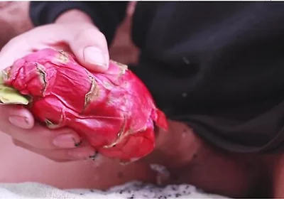 I Was So Horny I Used A Dragon Fruit To Jerk Off And Then Took A Long Piss