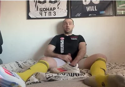 Wank And Cum In Soccer Socks And Cleats