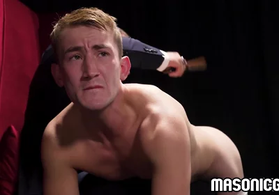 Colton Fox And Tyler Saint - Ka-smack! Disciplinary Otk Spanking Action With Paddle!