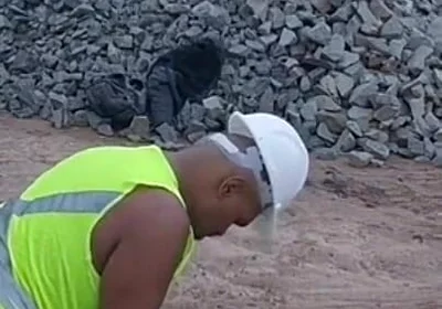 The Workers Were Alone on the Site and Look What They Did