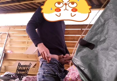 Outdoor Jerkoff While Smoking a Cigarette