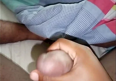 Jerked off to a Huge and Thick Load of Cum During Solo Play