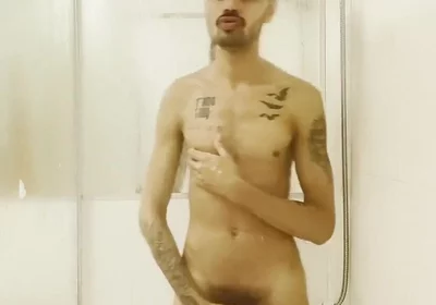 Jacking off Until I Cum in the Shower