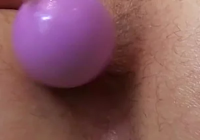 Smooth twink ass play and cum hard
