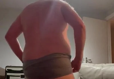 Horny Cross Dressing Striptease