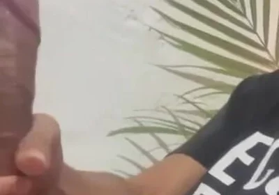 Young Man Enjoying a Rich Handjob