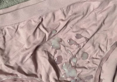 Cum on Wife’s Panties 8