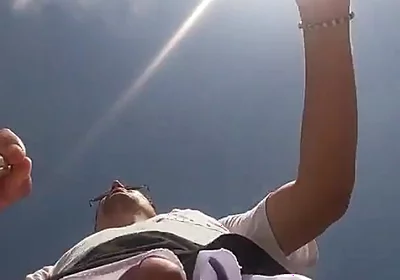 I Find Out That Truckers Are Looking at My Dick and I End up Jerking off in the Middle of the Road