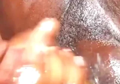 I can't believe he did this! Big black gay big dick amateur BBC cum load