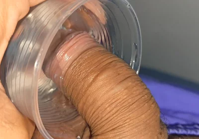 Mysterious Solution Inserted Into the Wrinkled Cock.