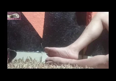 Rita Shows Her Feet 1