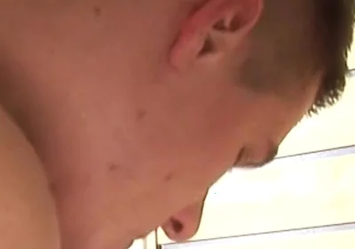 Gay action with two handsome men's in sauna