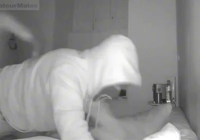 Part 1 Masked Ihousebreaker Caught, Punished and Humiliated by Amateur Twink