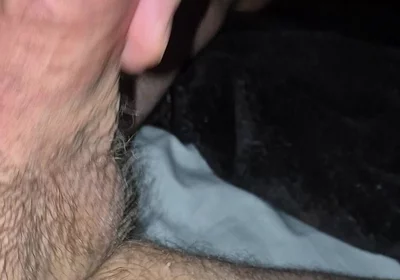 Masturbating with Cum