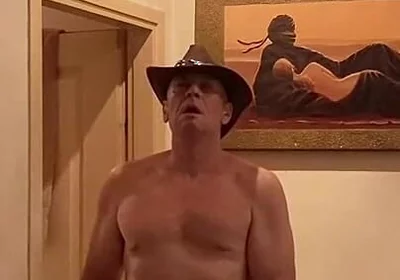 A Lonely Cowboy Masturbating