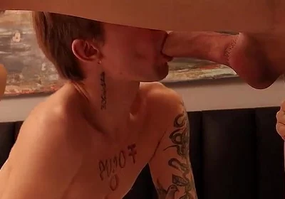 Tea Invitation Ended in an Orgy - Stepdaddy Caught and Fucked Stepson