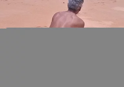 Ladysilva on the Beach in Bikini Enjoying a Sun on Her Hot Ass