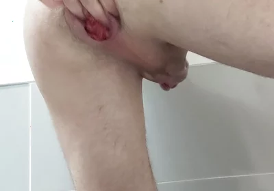 I'm Hiding a Huge Dildo in My Ass
