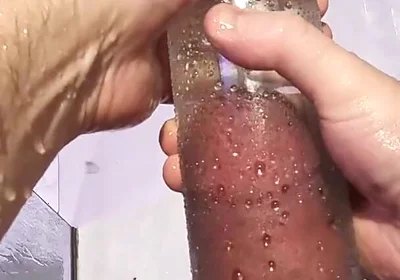 POV Morning Cock Pump with a Big Bear Body