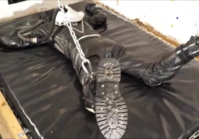 Proll playing with his leather biker boy