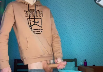 Watch Me Stroke My Huge Nine Inch Cock Until I Explode