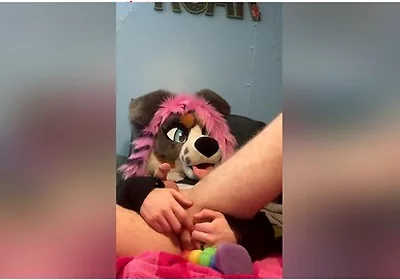 Furry Fucks His Tight Ass Until He