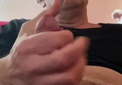 Festive Santa Claus Masturbating
