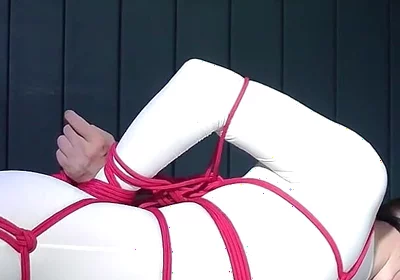 Rikki Long Time Bondage and Struggling in Lucra Fhd