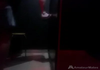 Amateur Guys Caught Having Fun in Darkroom and Through Glory Hole
