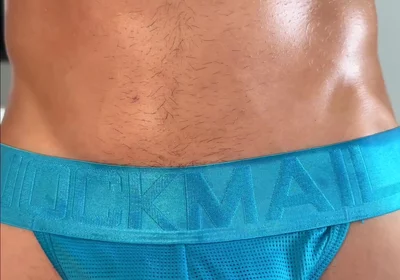 Cum Hard and Oil Body in Jocks