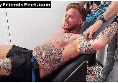 Dan Edwards Tickles Bound Anthony G Until He Squirms