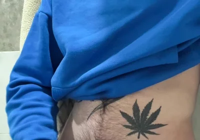 Revaz Masturbates Her Dick and Cums