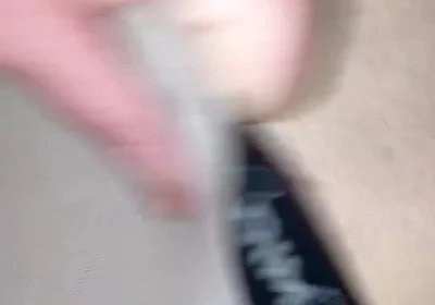 Ripped underwear and ripped asshole