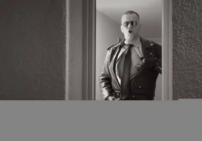 Leather Man 4 Cock Play & Piss Two Times