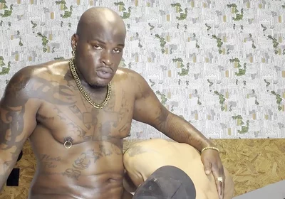 Big Black Ass Booty Gets Fucked and Nutted on!!