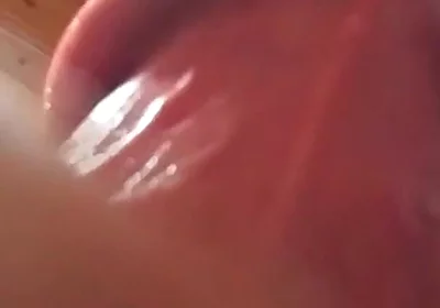 Massaging My Cockhead Until I Cum