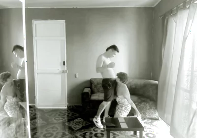 Shy Femboy Convinced the Straight Footballer to Taste His Hot Mouth and Recorded It