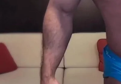 Straight Bodybuilder Shows off by Flexing and Posing Huge Muscular Body