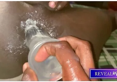 Revealme African Gay Dildo Ass Play And Partner Cumshow - Rose Bud