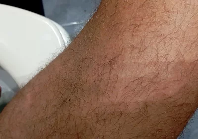 The Dirty Guy Shows You His Flaccid Cock Full of Semen and Cleans the Cumshot From the Previous Vide