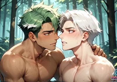 Unleash Your Horny Side with This Muscled Fellow in a Handsome Fuckfest Through the Forest! Experience the Ultimate Gay