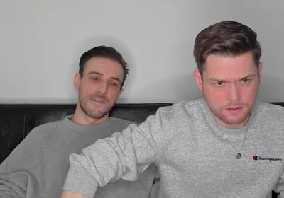 Hung Uncut Brotosh Lads Side by Side Masturbation
