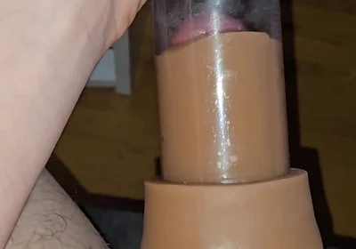 My Dick Vs Vacuum Pump - Watching It Get Bigger
