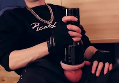 Chav Fleshlight Fuck and Smoke