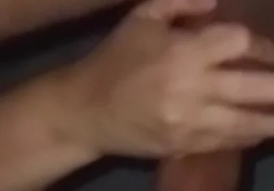 Married Woman Feels the Size of His Cock and Handles His Balls Without the Cock Ring