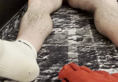 Coach Karl Feet White Socks and Bare Balls [5834]