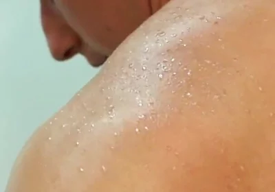 Shower with a Huge Cock and Dildo